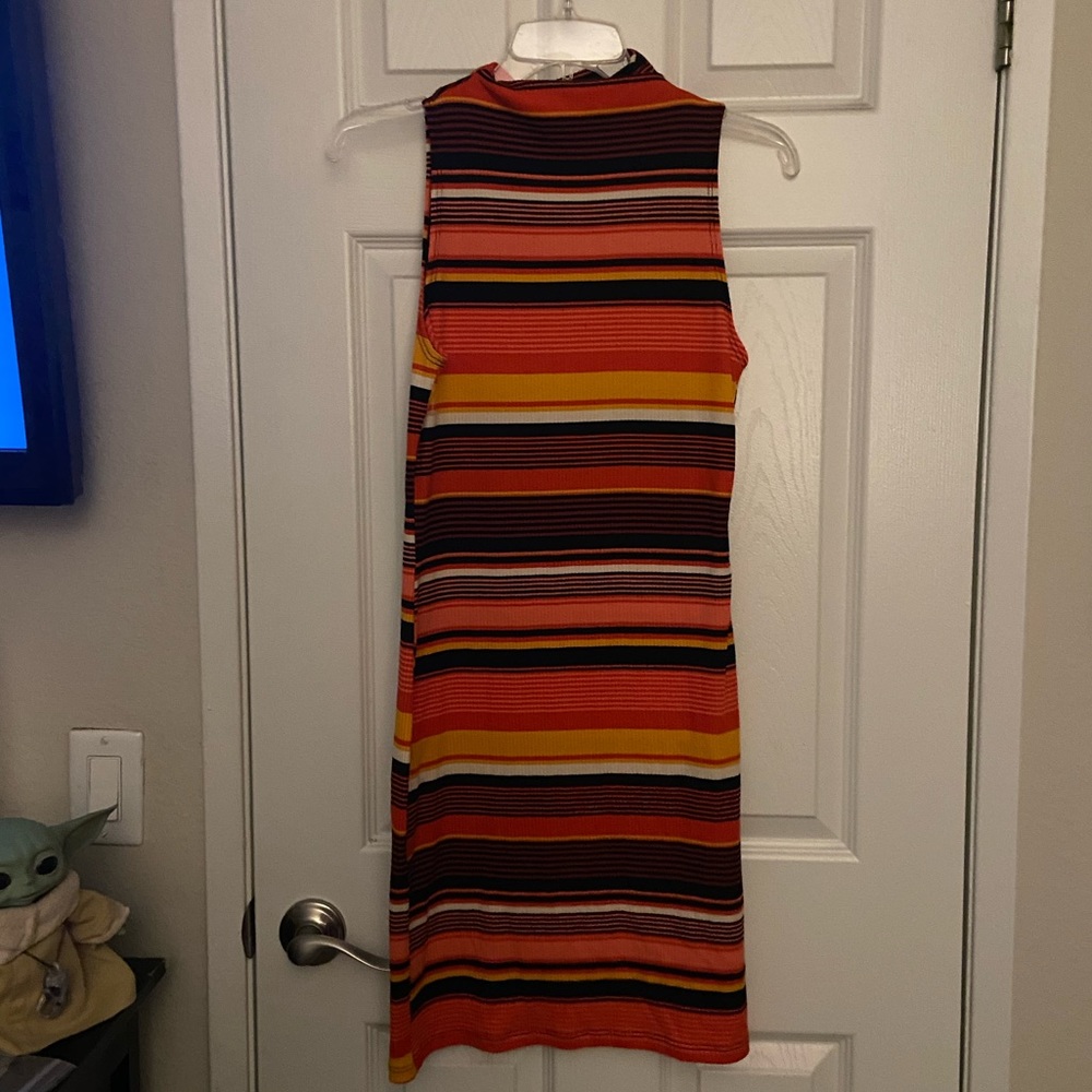 Sunset orange dress